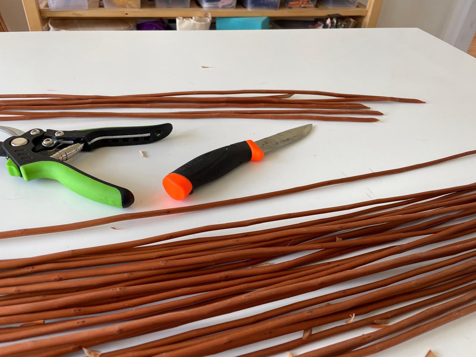 Building up the slath