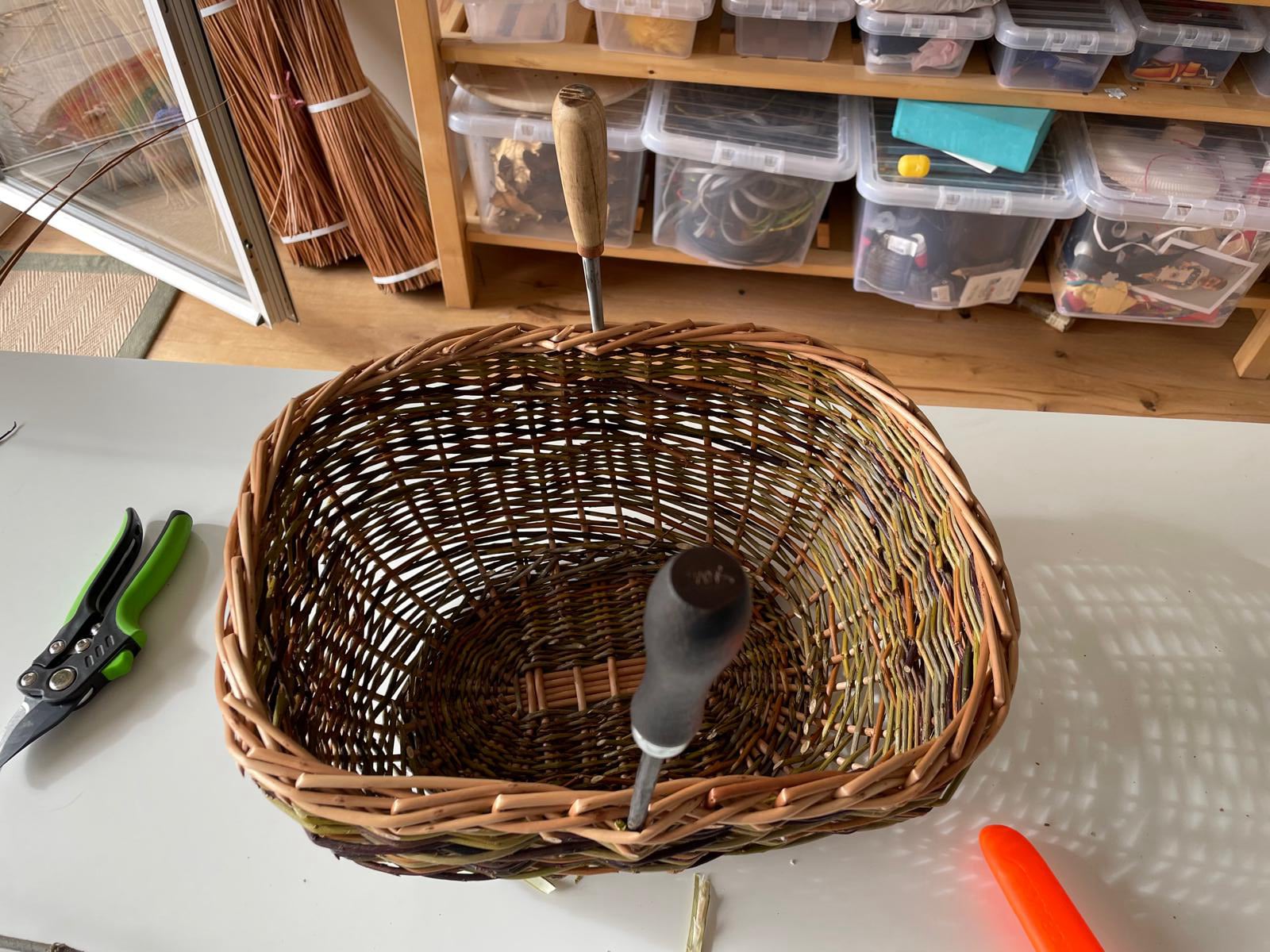 Building up the slath