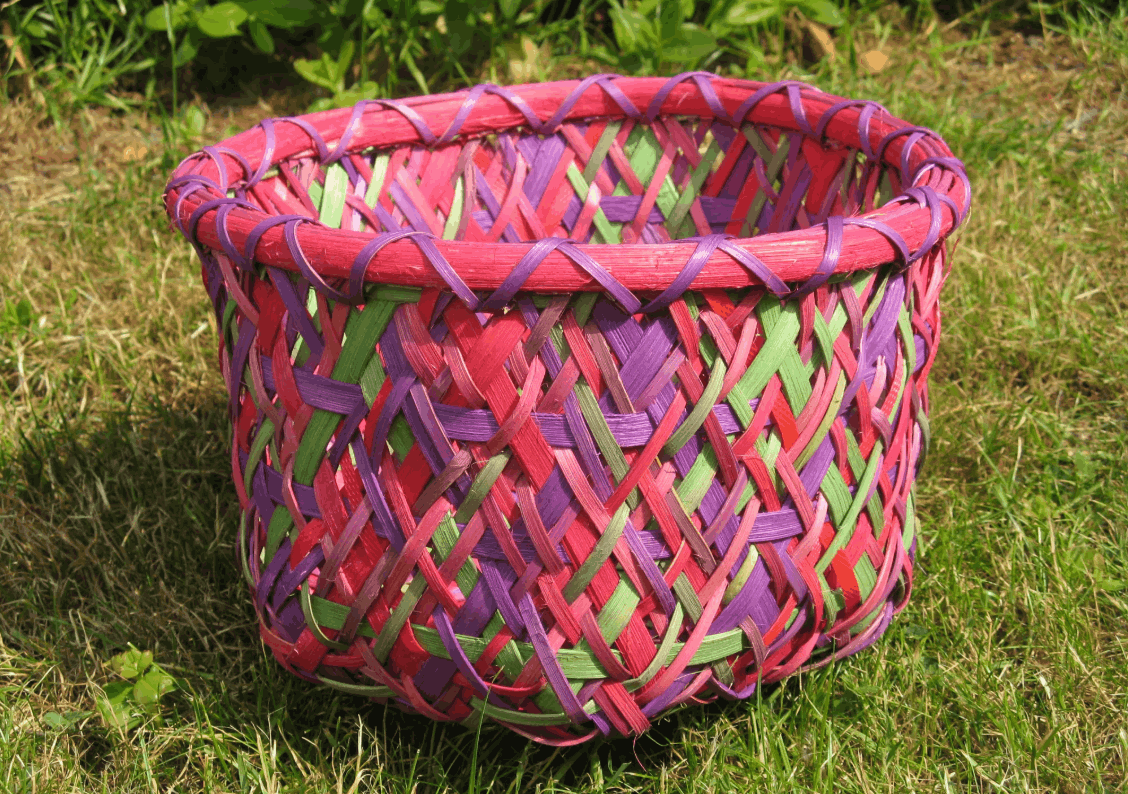 Sally Roach plaited basket
